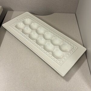 Nora Fleming Ceramic Deviled Egg Platter